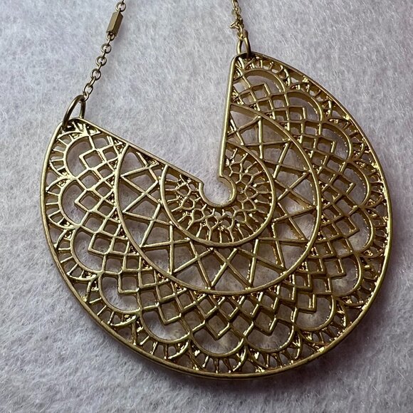 Gold Boho Double Strand Dainty Necklace - Picture 4 of 8